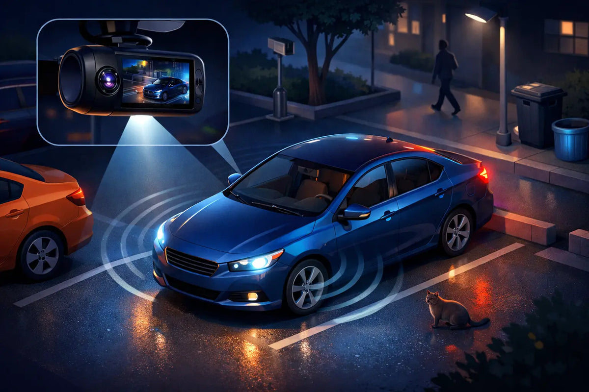 How Does Dash Cam Parking Mode Work at Night?