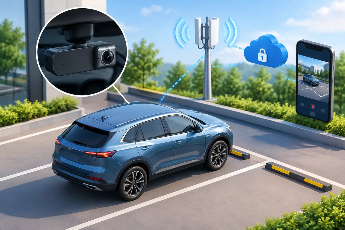 4G Vehicle Recorder Setup That Works When Parked