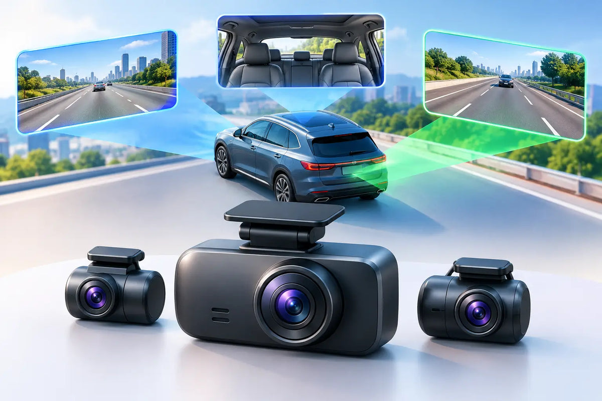 Best Three Channel Dashcams for Full Coverage