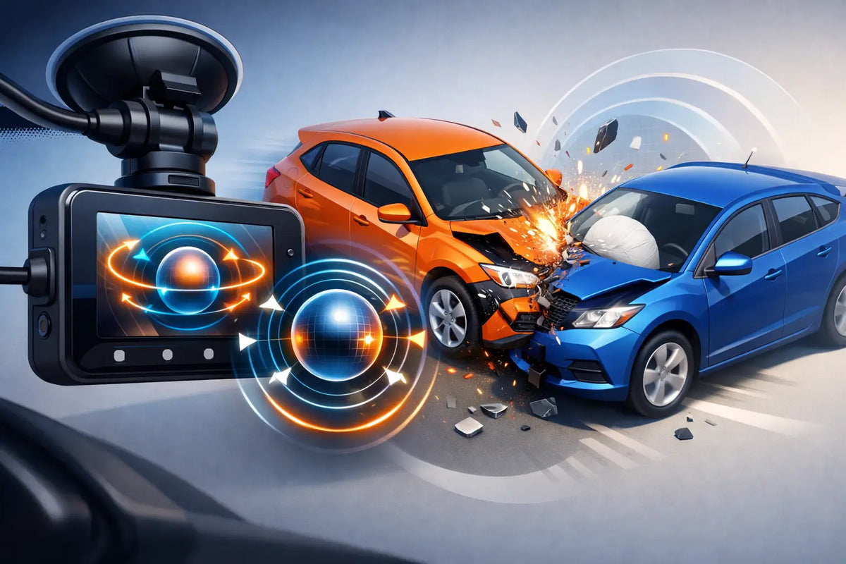 How Does a Dash Cam G Sensor Work in a Crash?