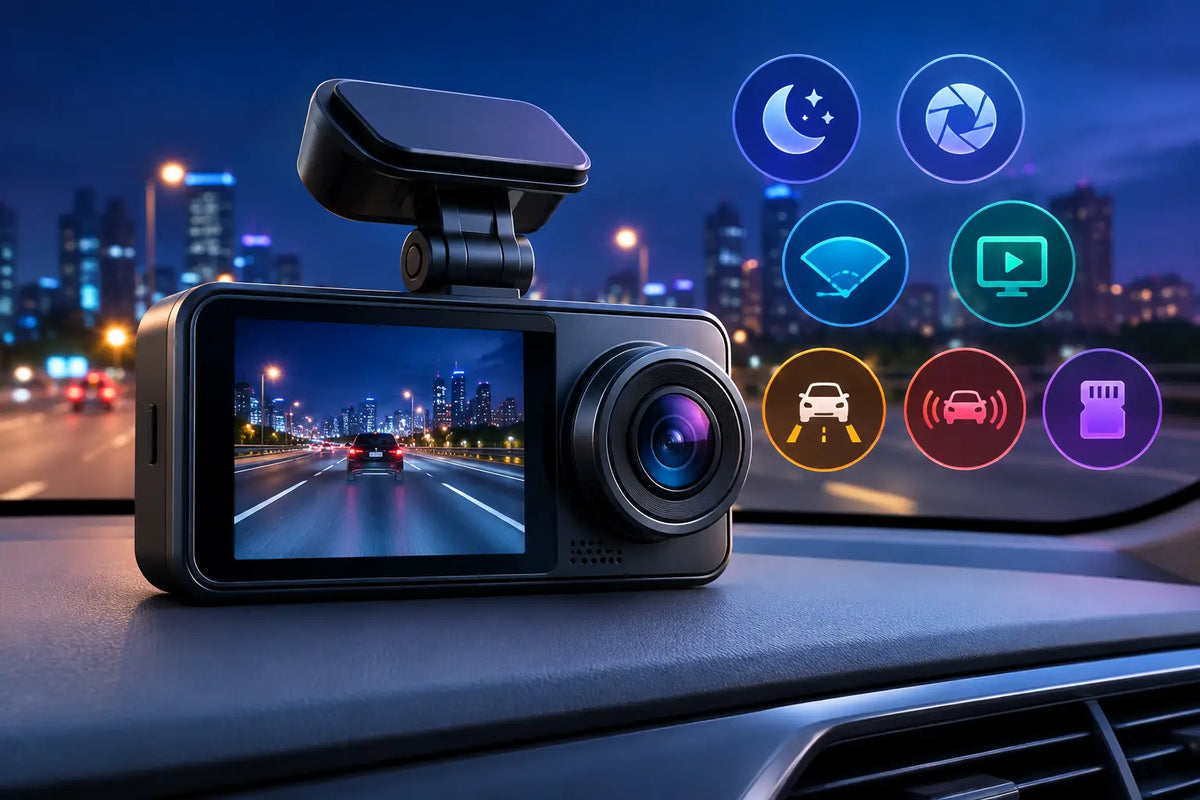Best Dash Cam for Night Driving: 7 Features