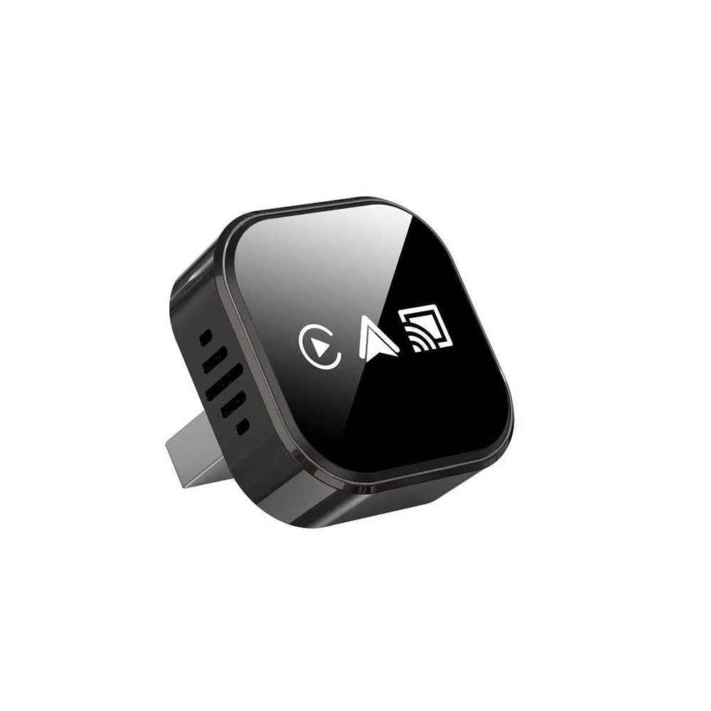 4-in-1 Wireless CarPlay Adapter with Android Auto, AirPlay & Screen Mirroring